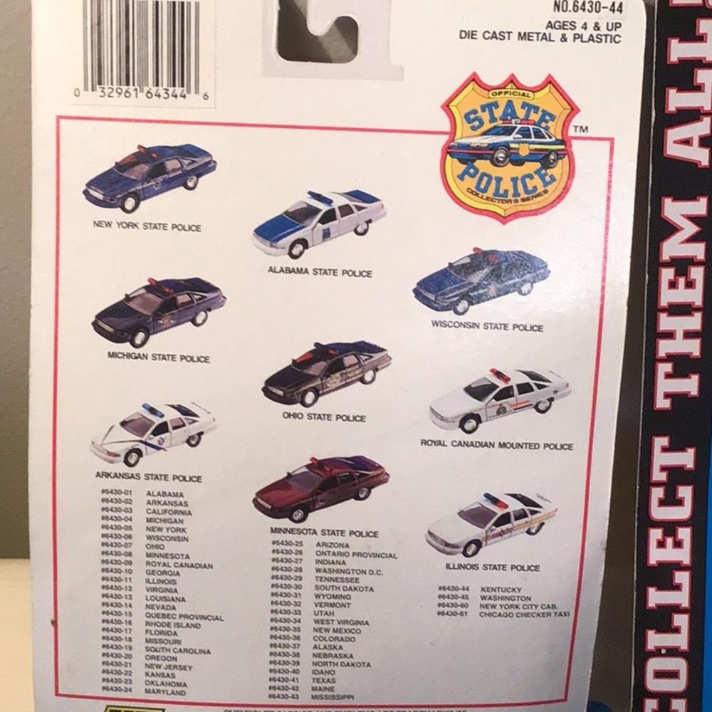 Road Champ State Police Cars NWT - Picture 2 of 3